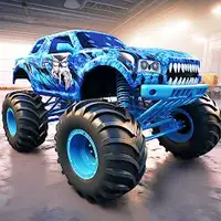 Course Folle de Monster Trucks